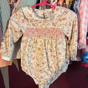 Gerber Modern Moments Floral Baby Romper